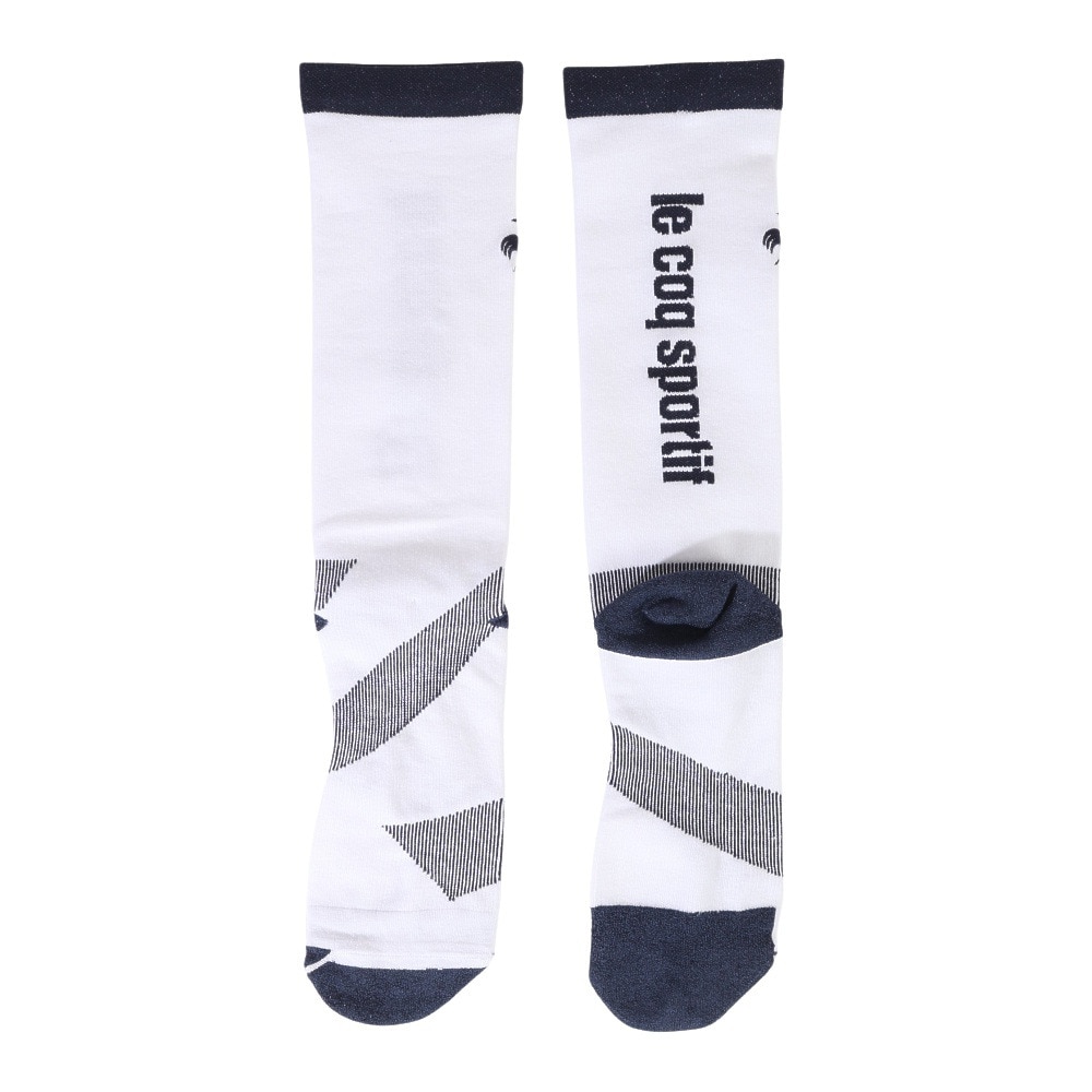 ルコックスポルティフ（lecoqsportif）（メンズ）ゴルフ レギュラー丈 MoveSox ソックス QGBWJB05 WH00