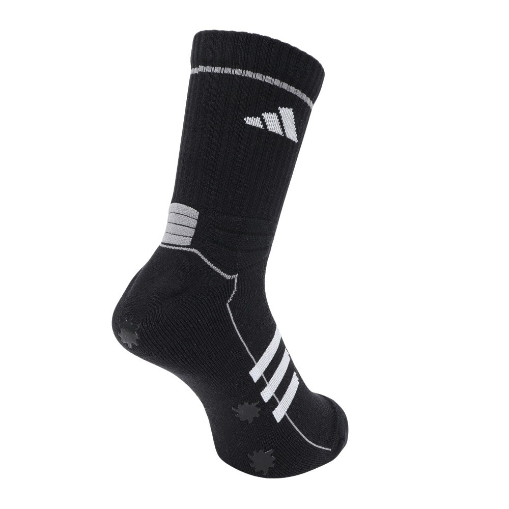 アディダス（adidas）（メンズ）ゴルフ クルー丈 TOUR360 ソックス IEW39-IN2755BK