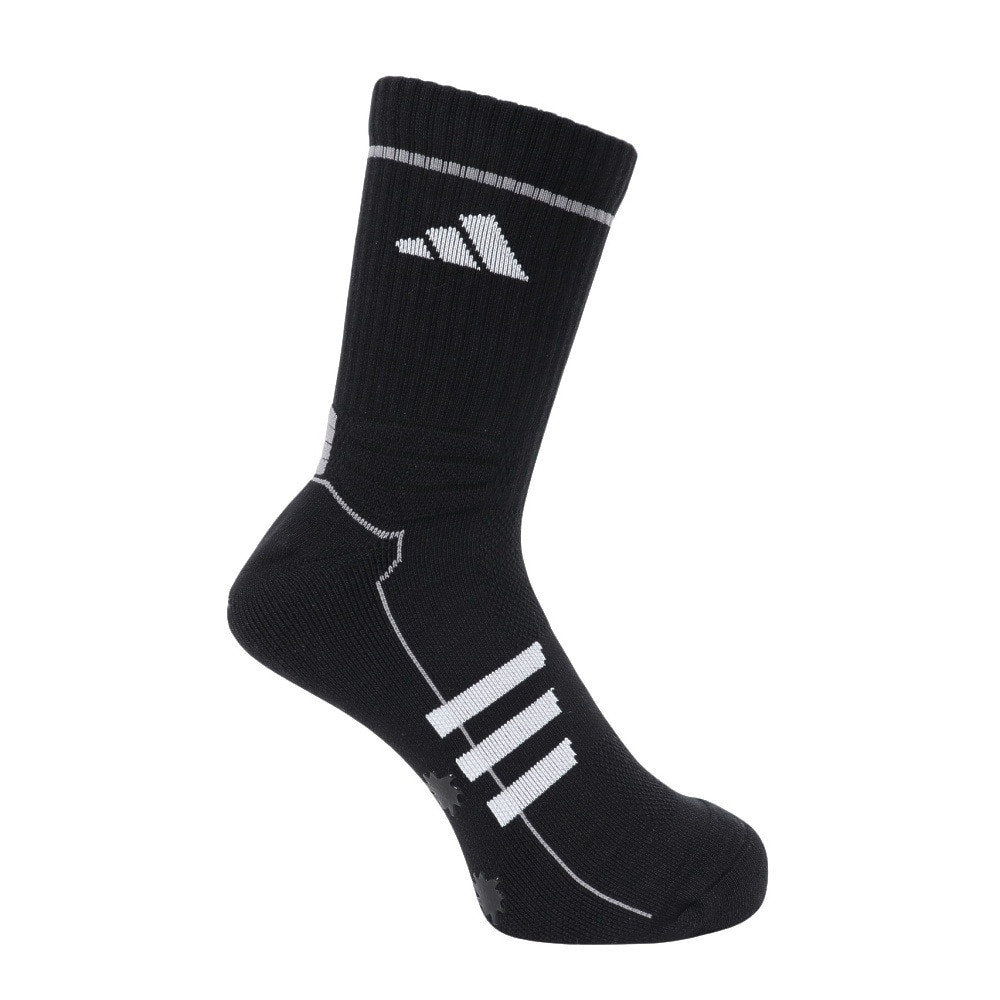 アディダス（adidas）（メンズ）ゴルフ クルー丈 TOUR360 ソックス IEW39-IN2755BK