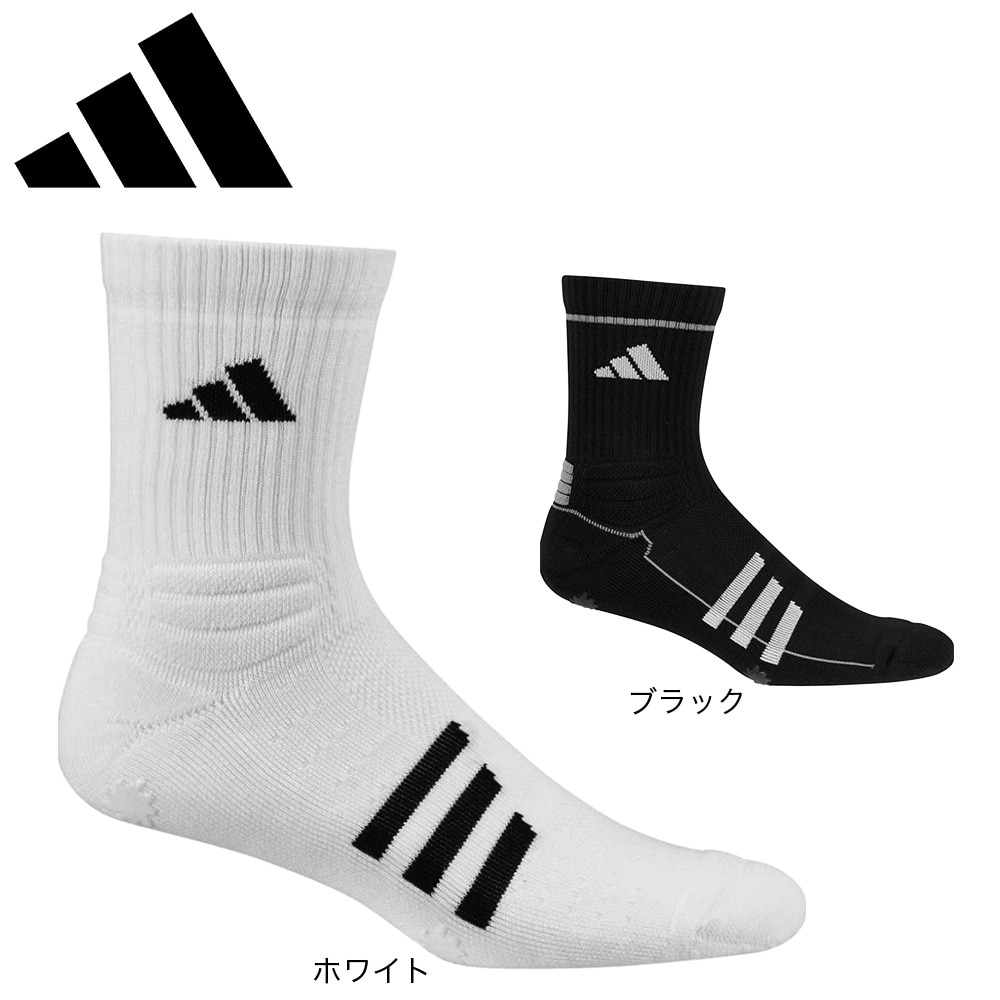 アディダス（adidas）（メンズ）ゴルフ クルー丈 TOUR360 ソックス IEW39-IN2754W