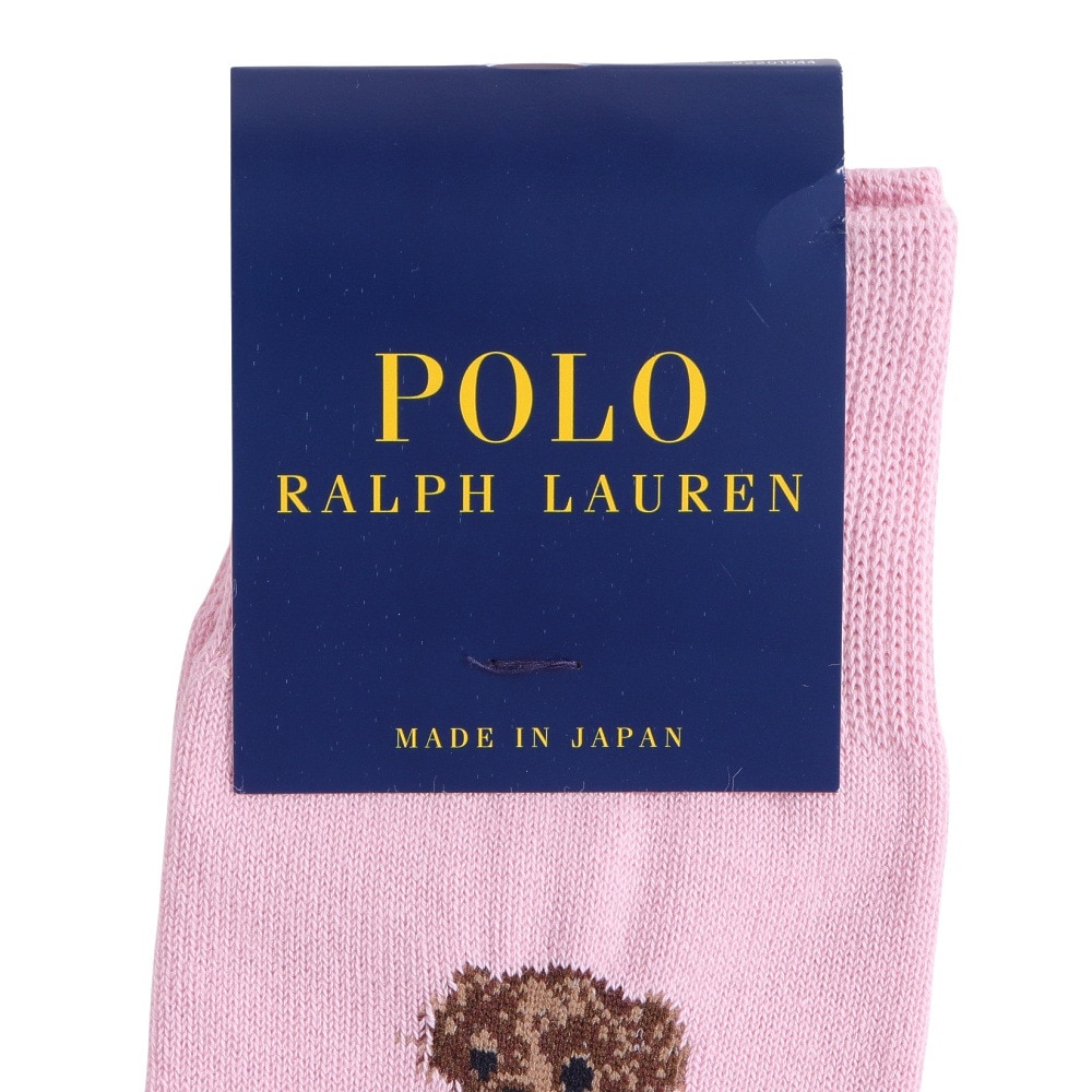 ポロ ラルフローレン（Polo Ralph Lauren）（メンズ）ゴルフ 紳士 ベア柄 クルーソックス2012-460-10