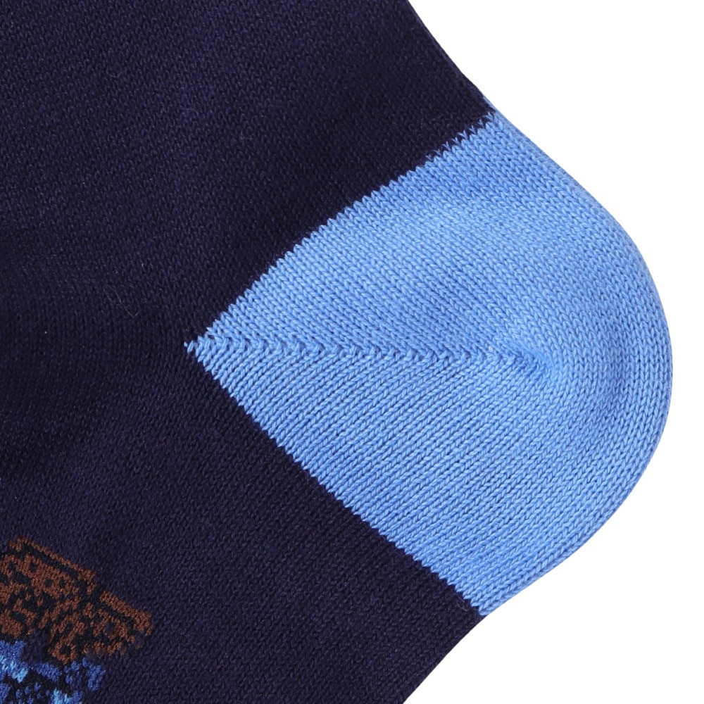 ポロ ラルフローレン（Polo Ralph Lauren）（メンズ）ゴルフ 紳士 ベア柄 クルーソックス 2012-460-69