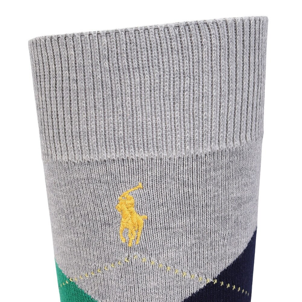 ポロ ラルフローレン（Polo Ralph Lauren）（メンズ）ゴルフ PL紳士アーガイルクルーソックス 2012-604-93