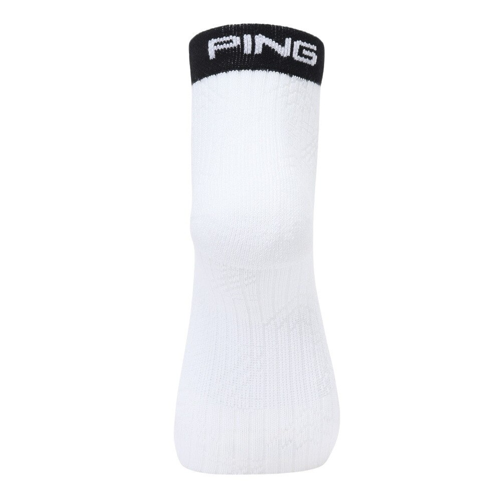 ピン（PING）（メンズ）ゴルフ ショートソックス 621-4186103-030