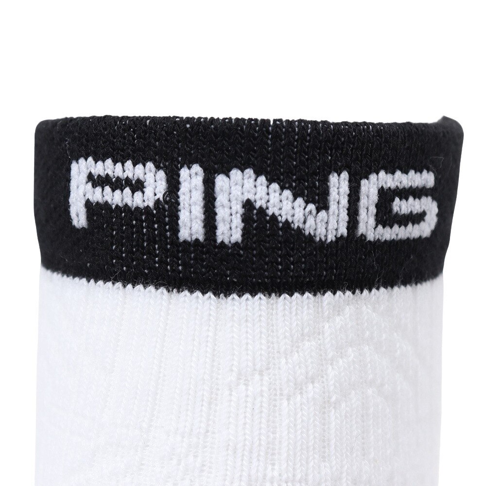 ピン（PING）（メンズ）ゴルフ ショートソックス 621-4186103-030