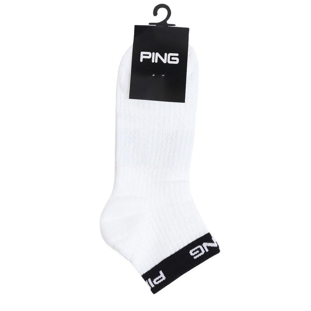 ピン（PING）（メンズ）ゴルフ ショートソックス 621-4186103-030