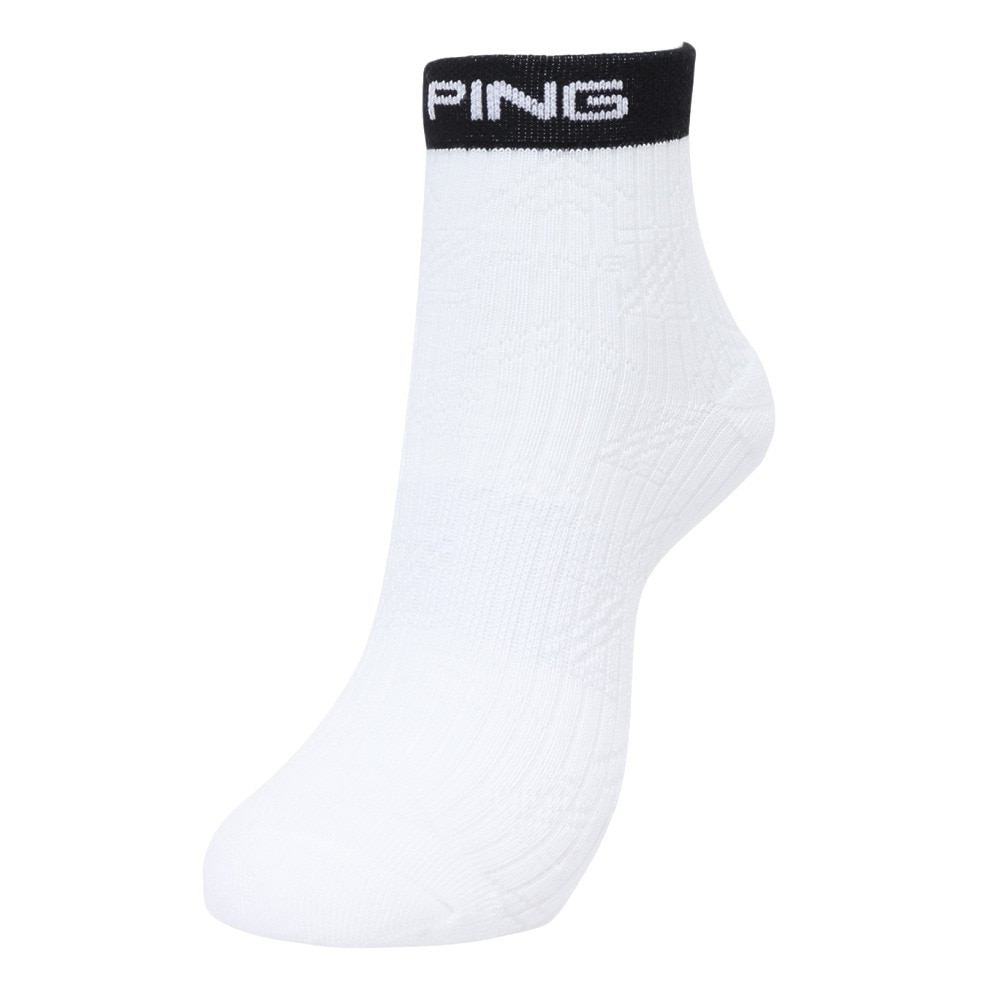 ピン（PING）（メンズ）ゴルフ ショートソックス 621-4186103-030