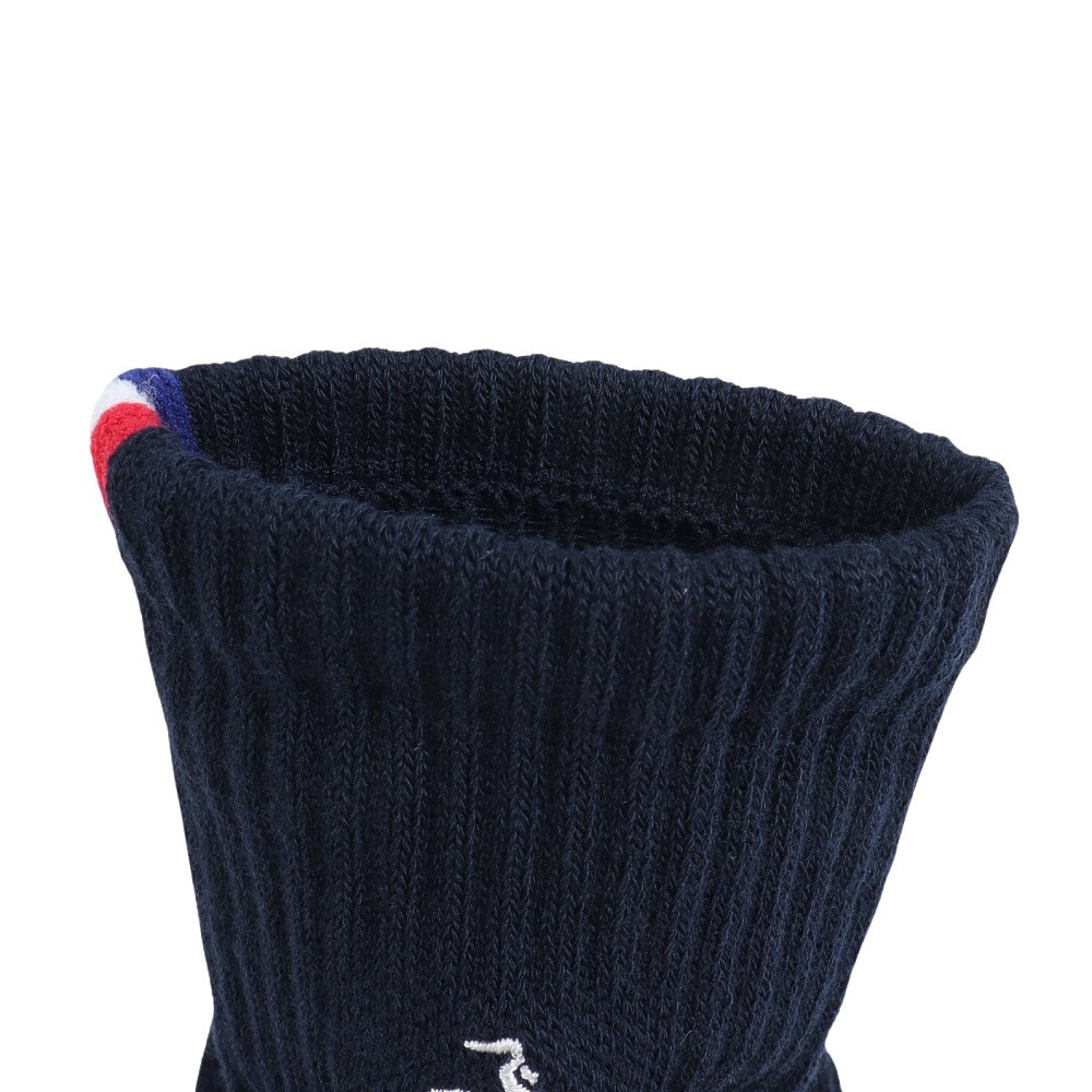 ルコックスポルティフ（lecoqsportif）（メンズ）ゴルフ 定番レギュラー丈ソックス QGBWJB00 NV00