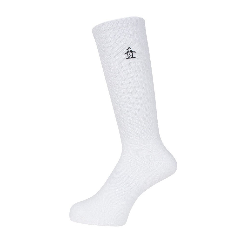 マンシングウエア（MUNSING WEAR）（メンズ）ゴルフ 箱入りソックス MGBXJB20CH WH00