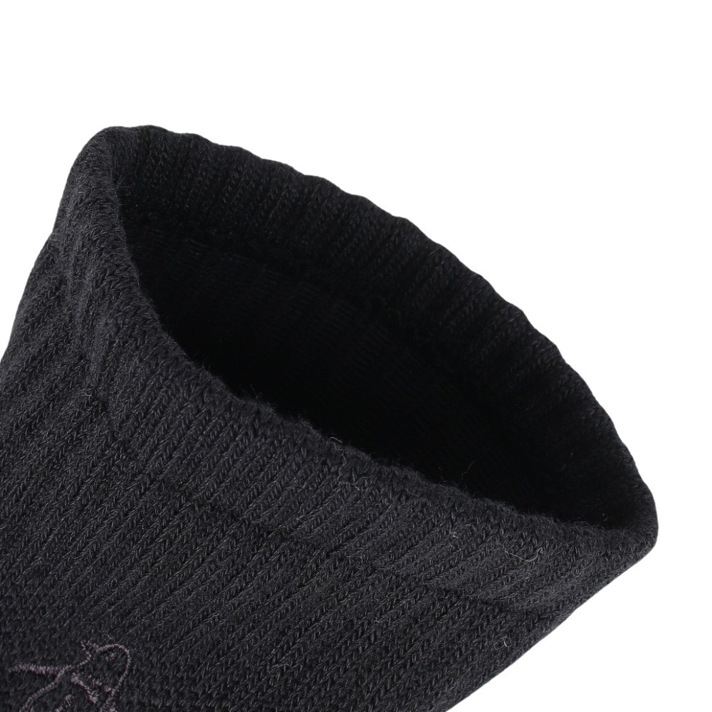 マンシングウエア（MUNSING WEAR）（メンズ）ゴルフ 箱入りソックス MGBXJB20CH BK00