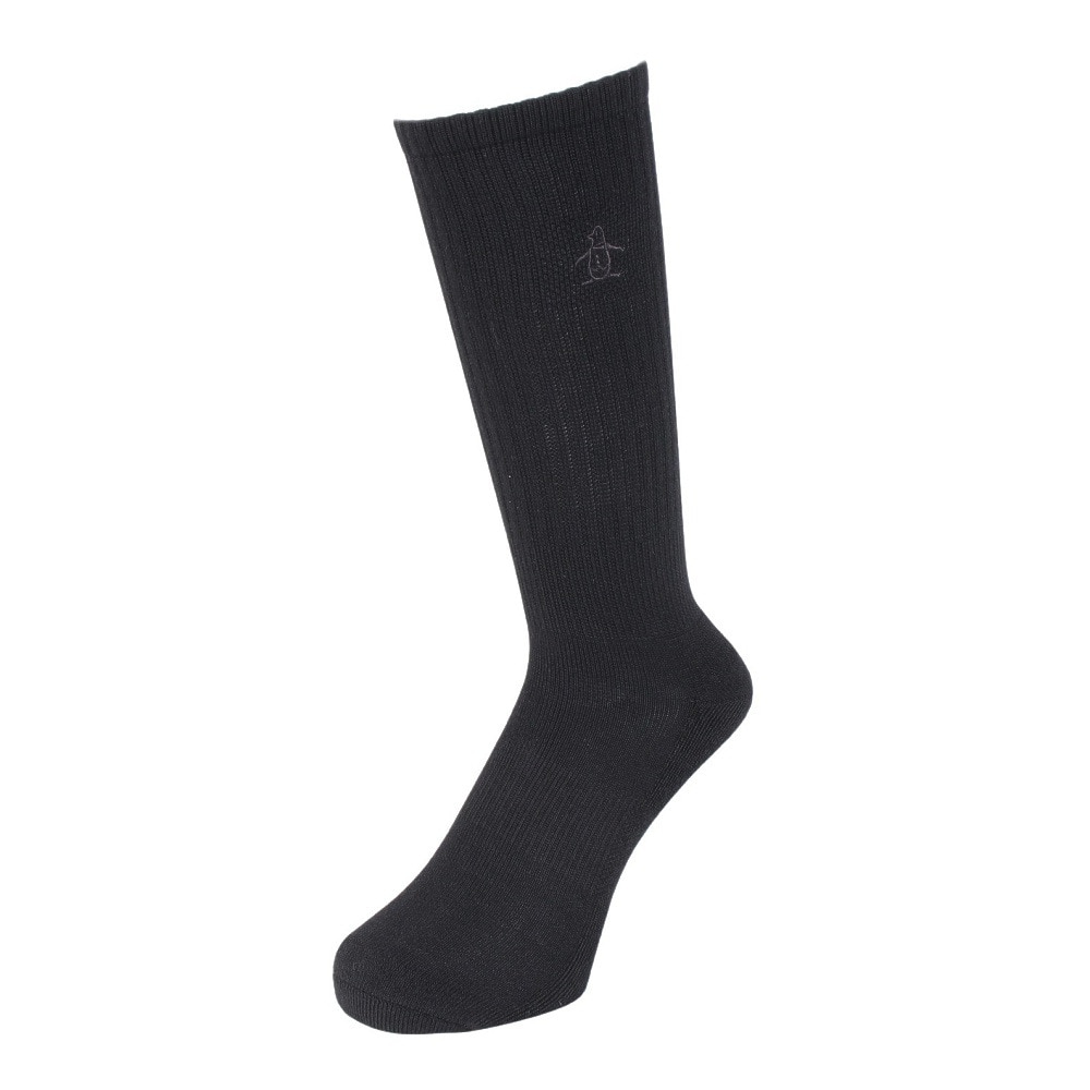 マンシングウエア（MUNSING WEAR）（メンズ）ゴルフ 箱入りソックス MGBXJB20CH BK00