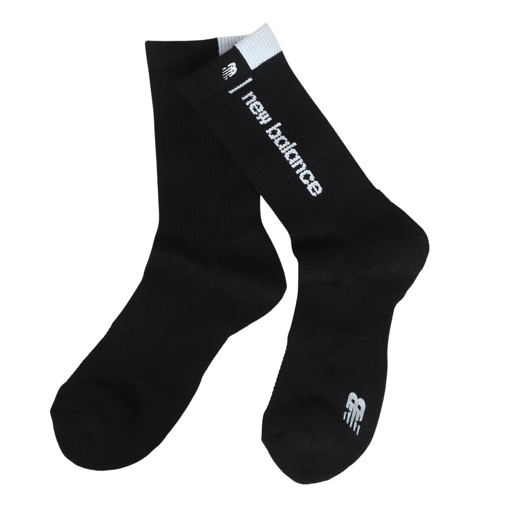ニューバランス（new balance）（メンズ）ゴルフ 抗菌防臭 ロゴ ミドルソックス 012-4286005-010