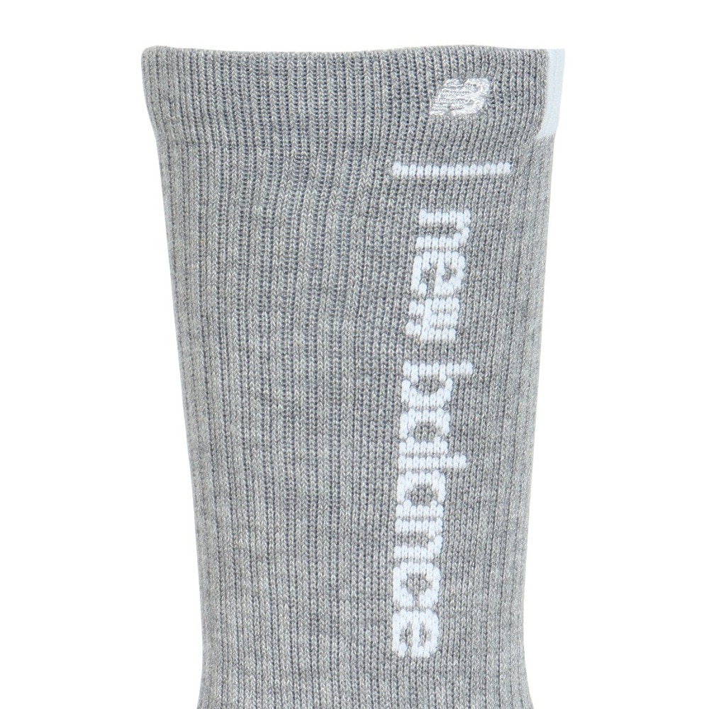 ニューバランス（new balance）（メンズ）ゴルフ 抗菌防臭 ロゴ ミドルソックス 012-4286005-023