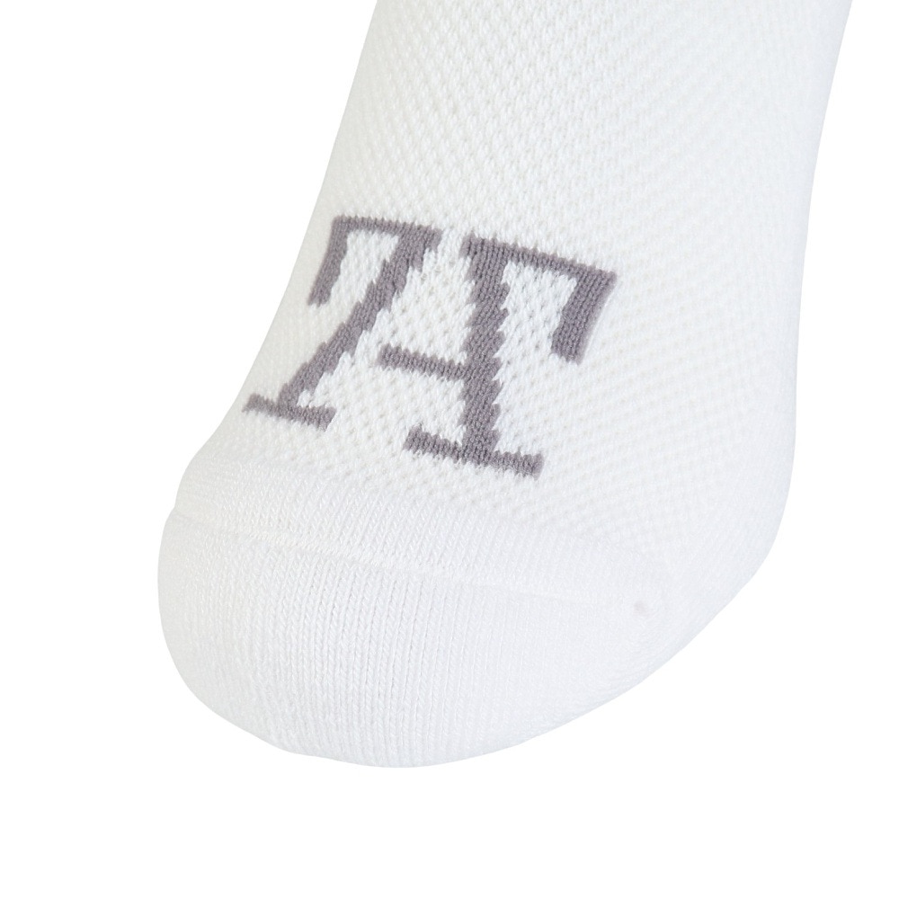 トミーアーマー（Tommy Armour）（メンズ）ゴルフ 保温 消臭 ミドルソックス TASK24F040011 WHT
