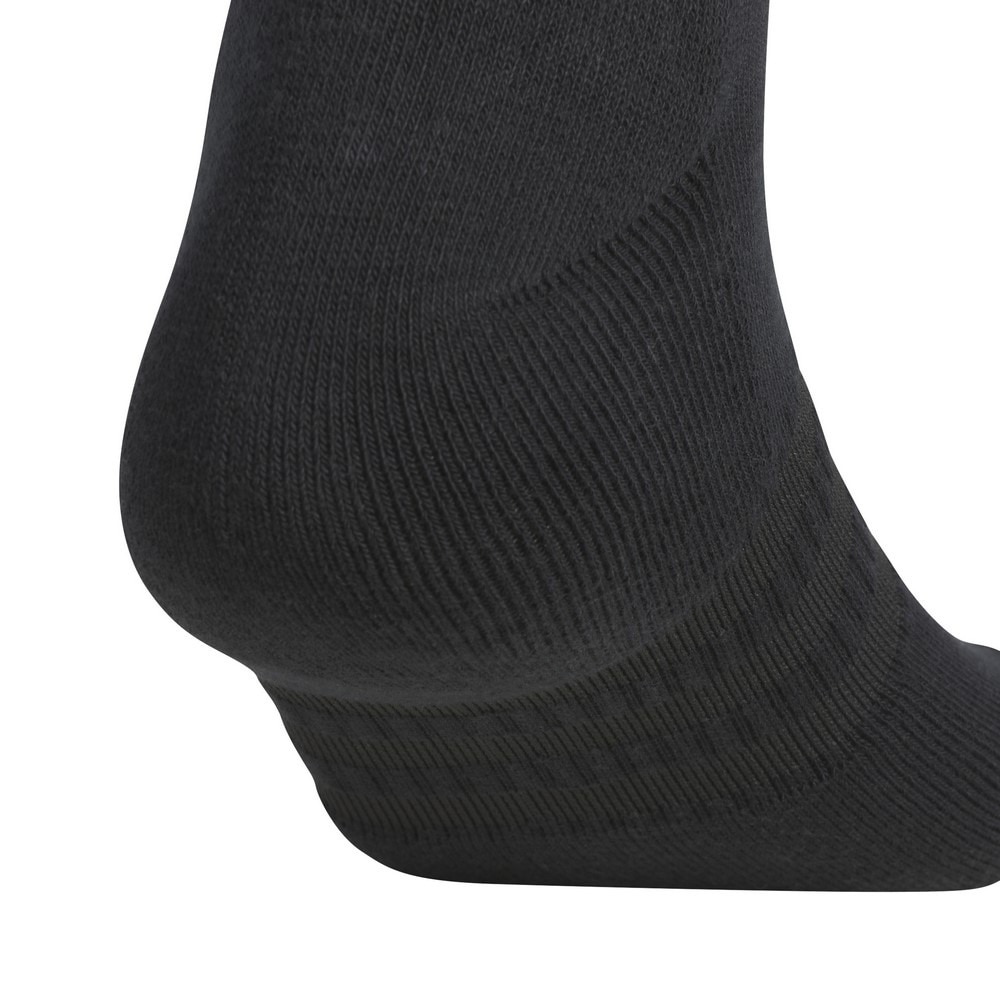 アディダス（adidas）（メンズ）ゴルフ ハーフクルー丈 スリーストライプス クッションソックス KRP20-JI7415BLK