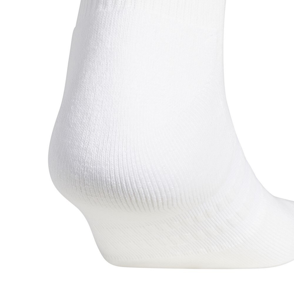 アディダス（adidas）（メンズ）ゴルフ ハーフクルー丈 スリーストライプス クッションソックス KRP20-JI7416W