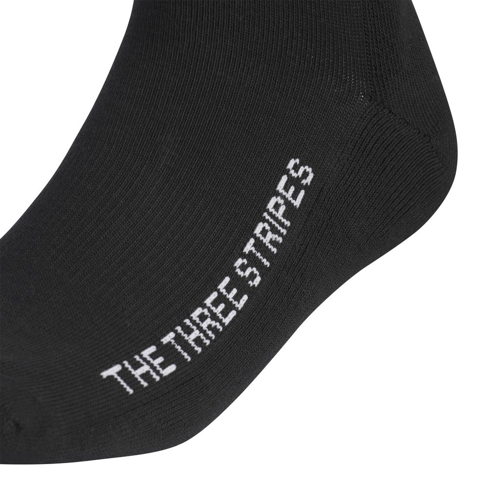 アディダス（adidas）（メンズ）クルー丈 箱入リ クッションソックス KTJ04-JF4652BLK