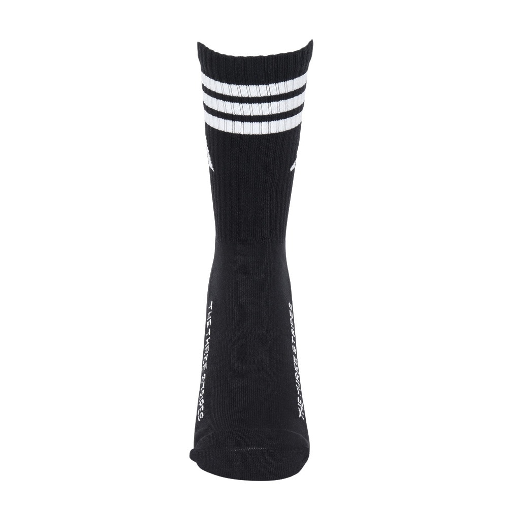 アディダス（adidas）（メンズ）ゴルフ クルー丈 箱入リ クッションソックス KTJ04-JF4652BLK