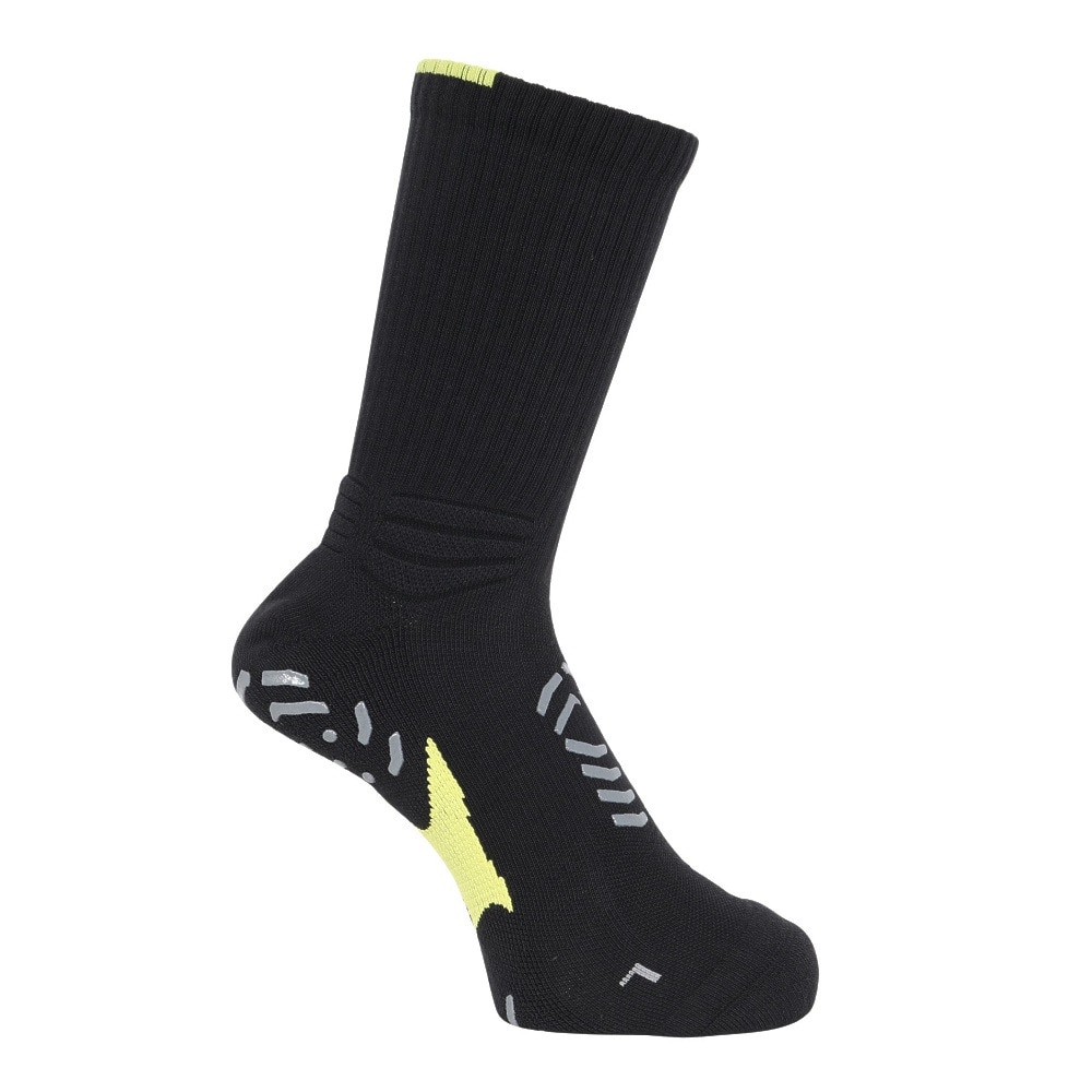 アディダス（adidas）（メンズ）ゴルフ アディゼロ クルー丈 機能ソックス KVH49-JE7191BLK