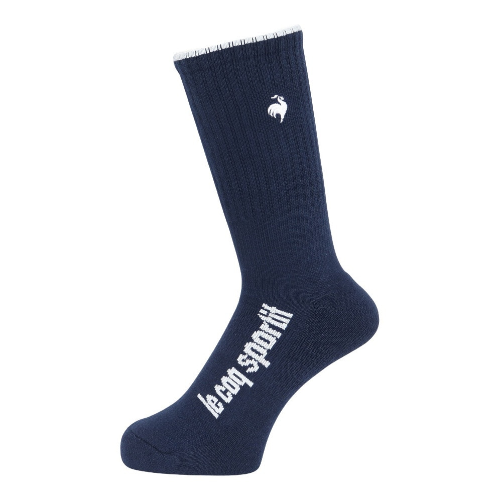 ルコックスポルティフ（lecoqsportif）（メンズ）ゴルフ レギュラー丈 ソックス LG5SSO00M NV00