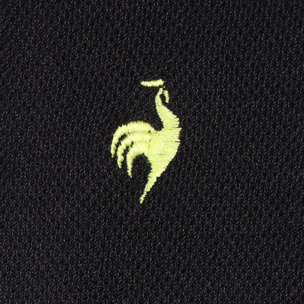 ルコックスポルティフ（lecoqsportif）（メンズ）ゴルフ 涼感メッシュ レギュラー丈ソックス LG5SSO11M BK00