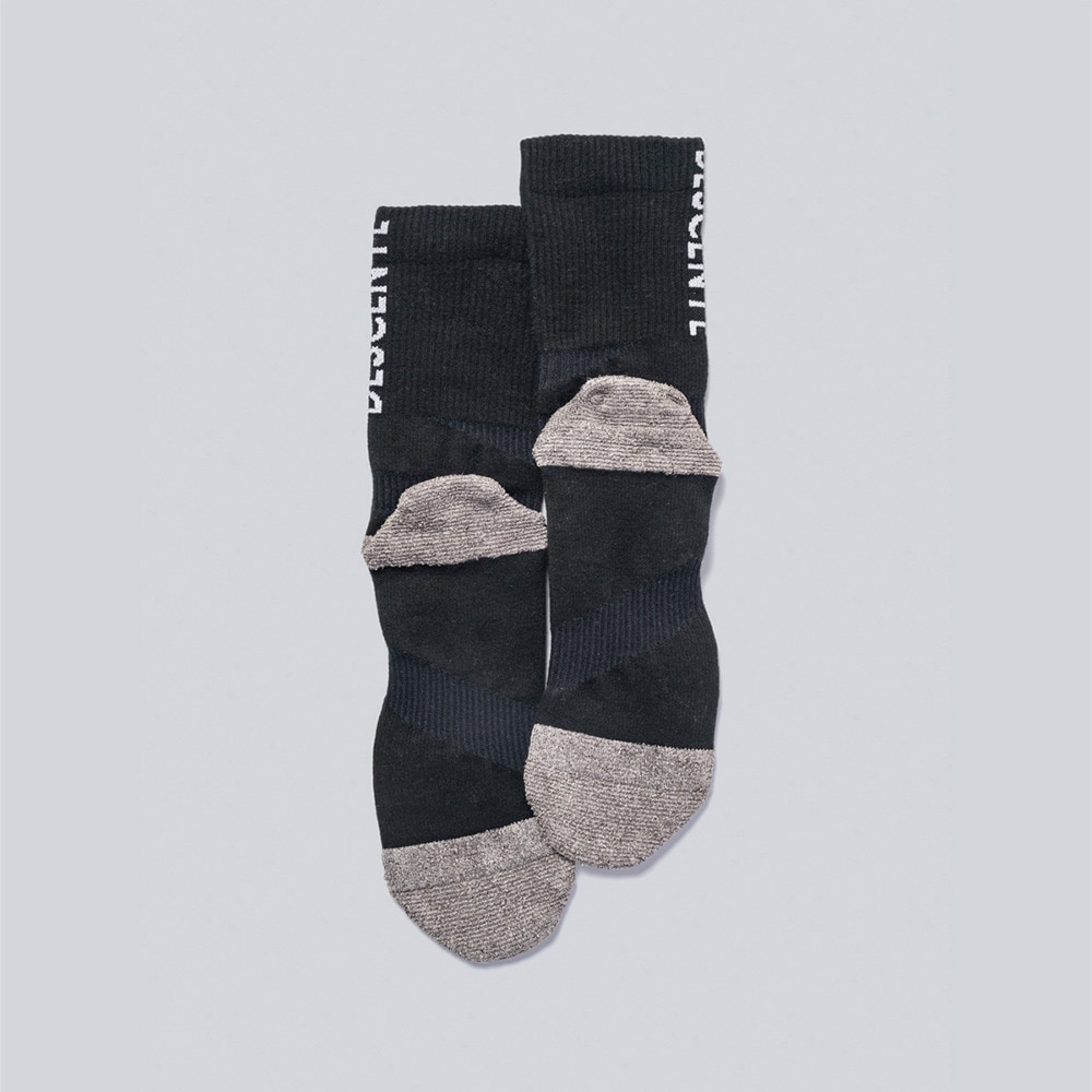 デサントゴルフ（DESCENTEGOLF）（メンズ）ゴルフソックス MoveSox for ミドル丈 DG5SSO03M BK00