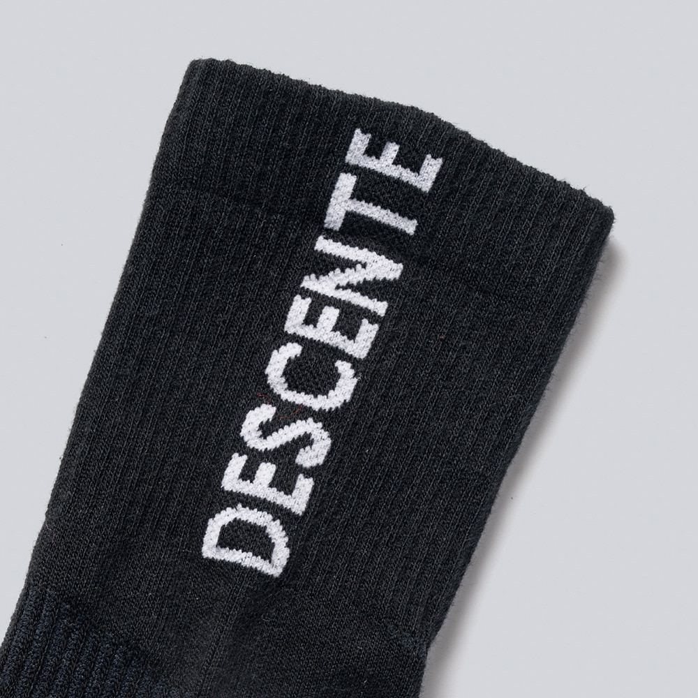 デサントゴルフ（DESCENTEGOLF）（メンズ）ゴルフソックス MoveSox for ミドル丈 DG5SSO03M BK00