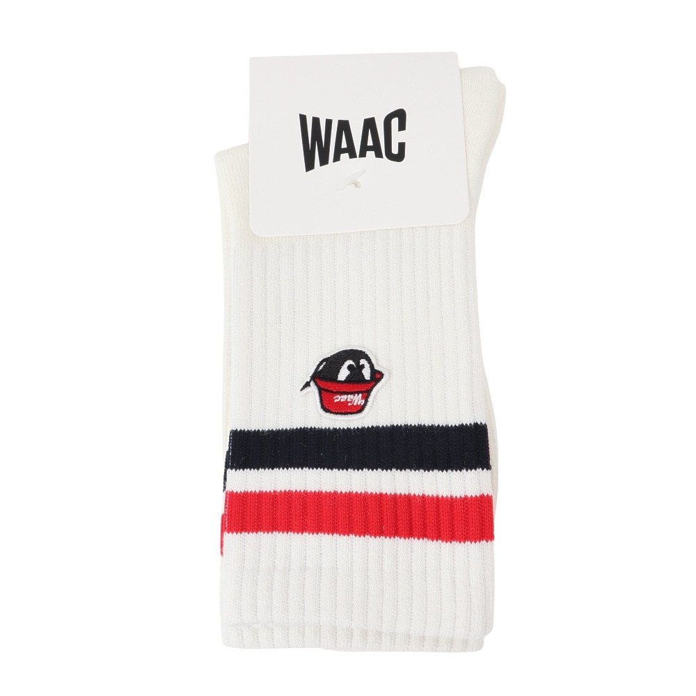 ワック（WAAC）（メンズ）ゴルフ ミドルソックス 072252840-0012