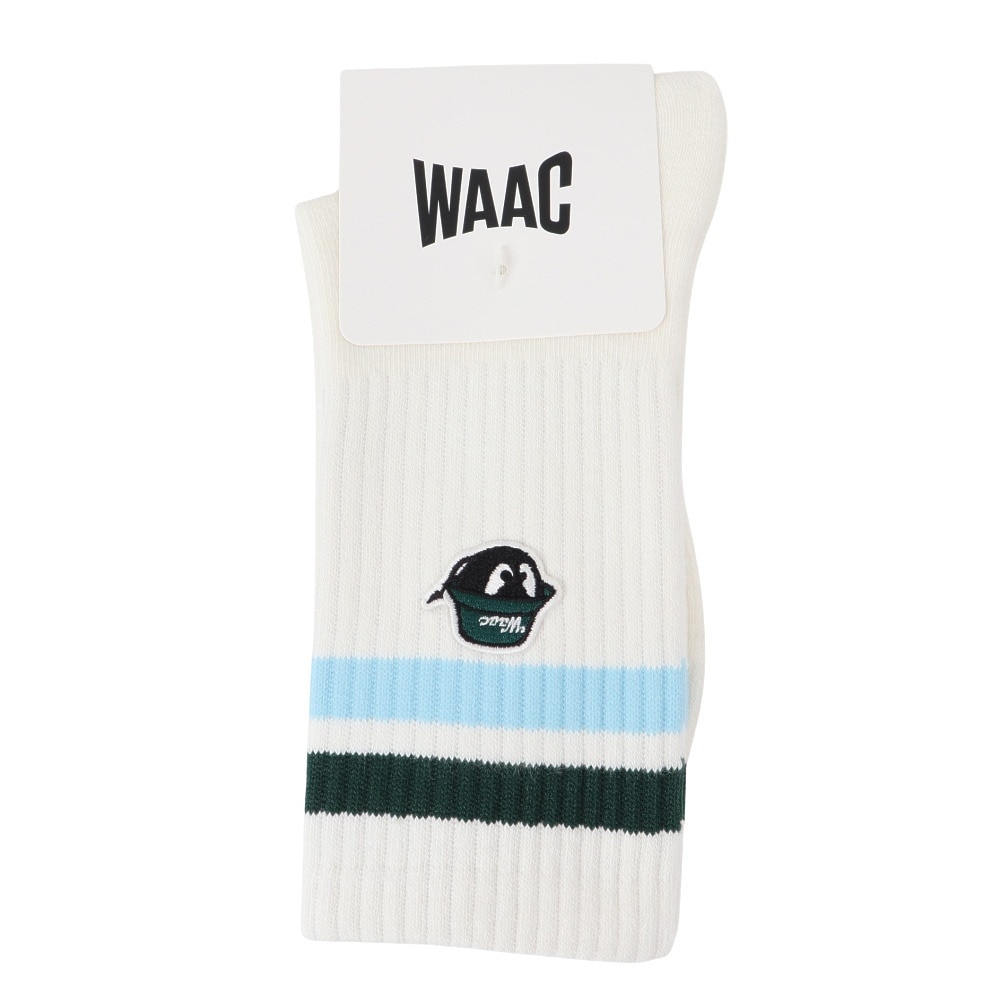 WAAC（WAAC）（メンズ）ミドルソックス 072252840-0080