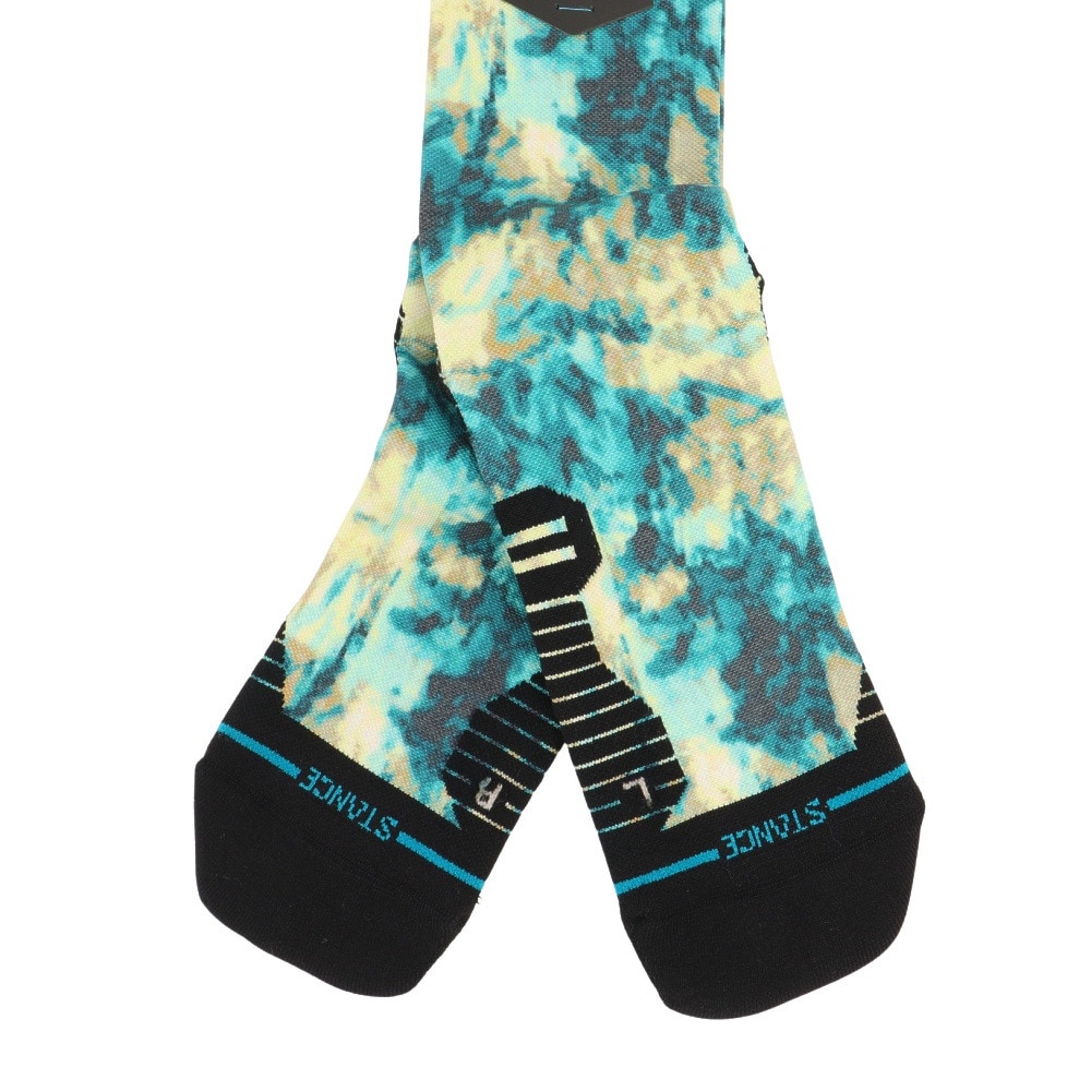 スタンス（STANCE）（メンズ）ゴルフ SERENGETI LIGHT CREW ソックス A448A25SER TEA