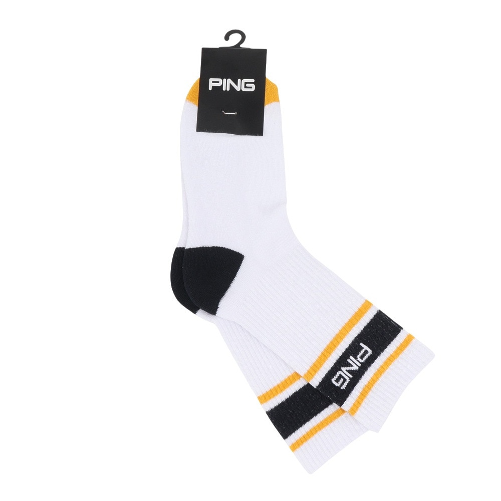 ピン（PING）（メンズ）ミドルソックス 621-5286802-031