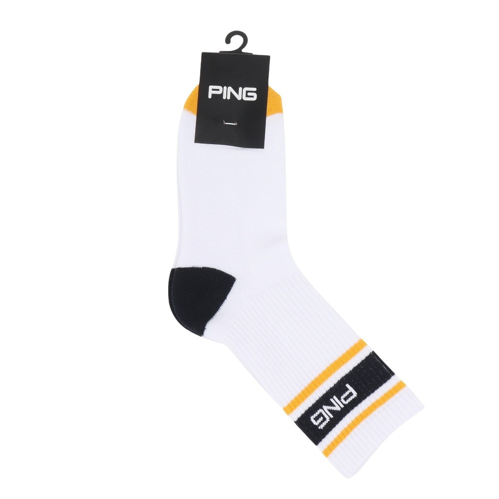 ピン（PING）（メンズ）ミドルソックス 621-5286802-031