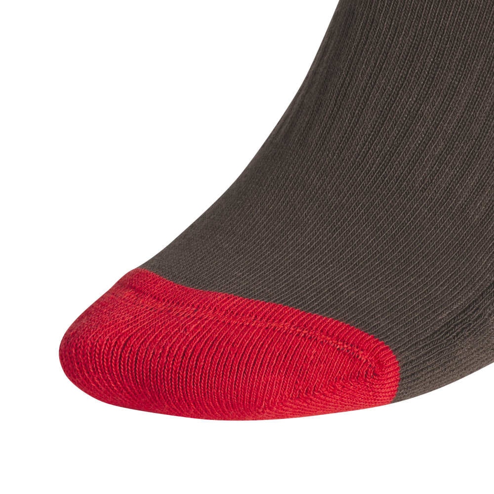 アディダス（adidas）（メンズ）クルー丈 ロゴ クッションソックス KVI34-JY4649 DBRN