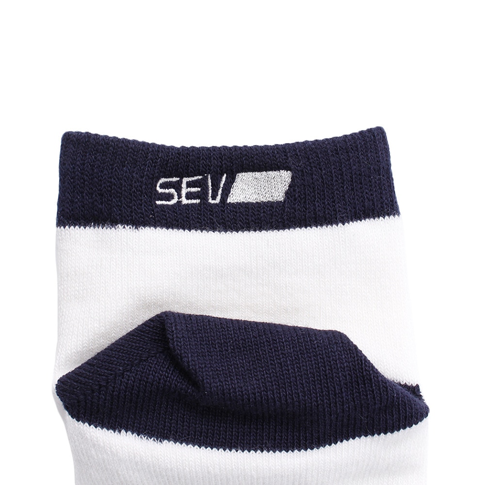 セブゴルフ（SEV GOLF）（メンズ）ゴルフ 【疲れにくいソックス】高機能 SEVソックスアンクルWHNV 404SGSOX001WHNV