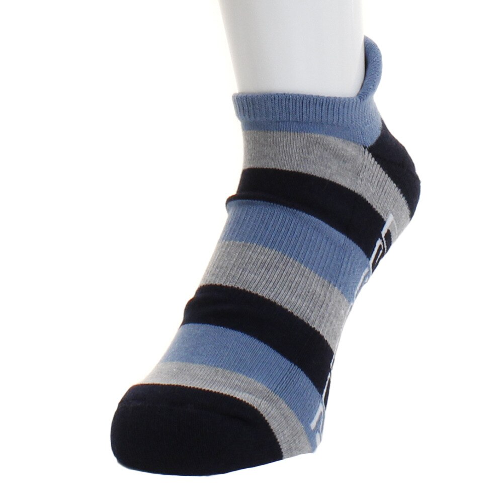  【衝撃価格】ボーダーショートソックス 046-49330-098