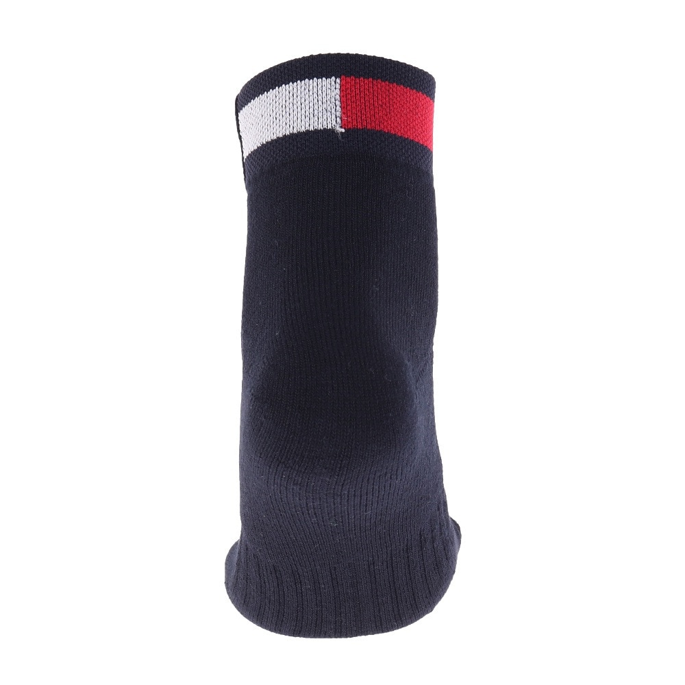 トミー ヒルフィガー ゴルフ（TOMMY HILFIGER GOLF）（メンズ）ゴルフ 吸水速乾 抗菌防臭 フラッグ ショートソックス THMB012F-NVY