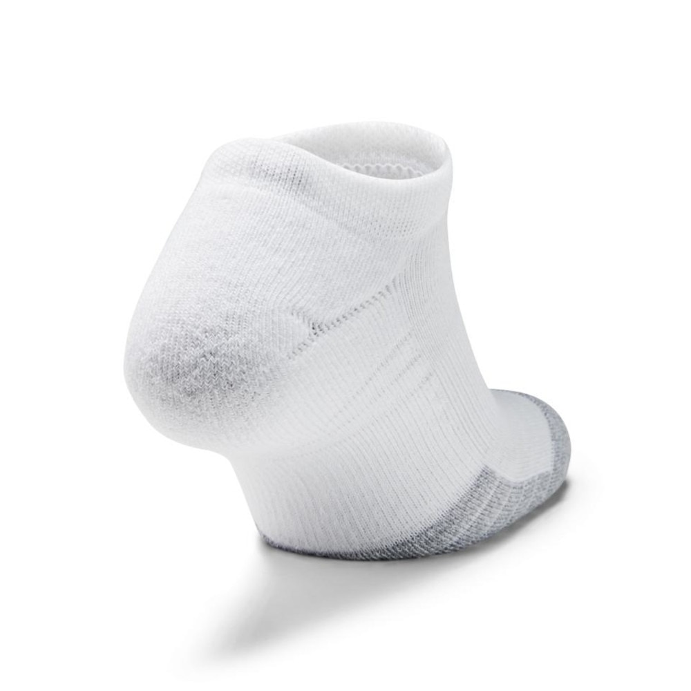 アンダーアーマー（UNDER ARMOUR）（メンズ）ヒートギア ノーショー 3足セット 1346755 WHT/WHT/STL ACC