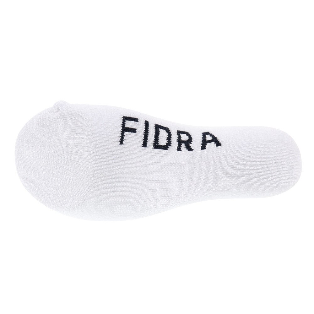 フィドラ（FIDRA）（メンズ）ショートソックス FD5KVF90 WHT