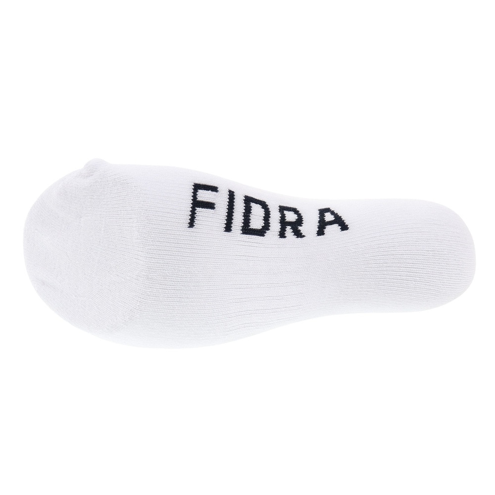 フィドラ（FIDRA）（メンズ）ゴルフ 抗菌防臭 ショートソックス FD5KVF90 WHT