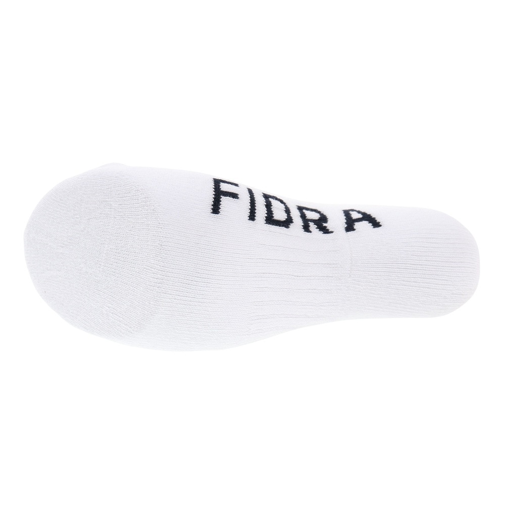 フィドラ（FIDRA）（メンズ）ゴルフ 抗菌防臭 アンクルソックス FD5KVF91 WHT