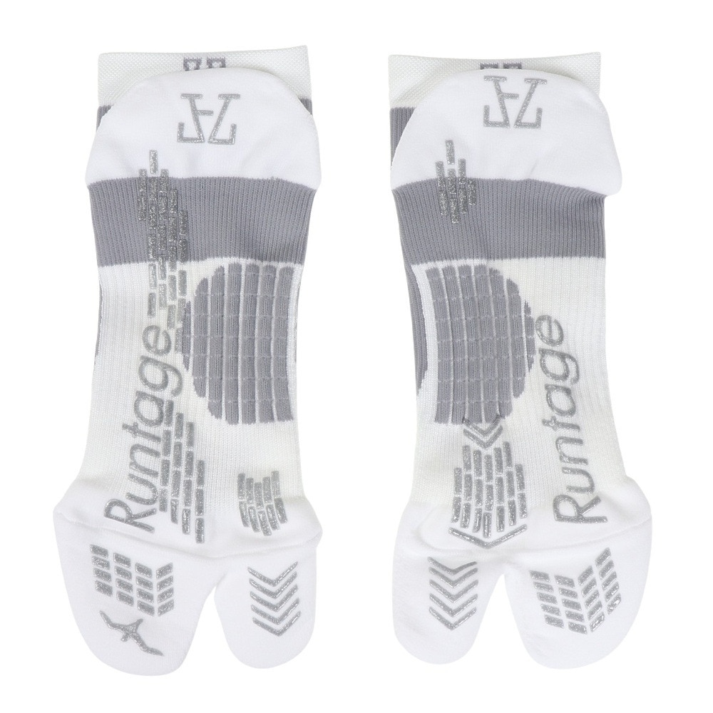 トミーアーマー（Tommy Armour）（メンズ）ゴルフ 着圧 Runtage アンクルソックス TAED22F040017 WHT