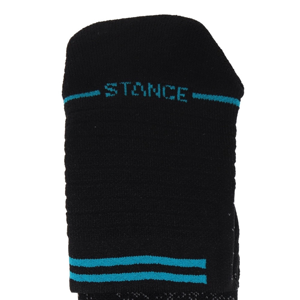 スタンス（STANCE）（メンズ、レディース）ゴルフ ソックス 吸汗 速乾 ATHLETIC TAB A258A23ATH BLK