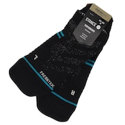 (メンズ、レディース)ゴルフ ソックス 吸汗 速乾 ATHLETIC TAB A258A23ATH BLK