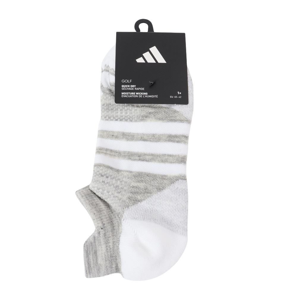 アディダス（adidas）（メンズ）ゴルフ ソックス 防寒 ローカット ウール ウォームソックス DKL36-II8137GRY