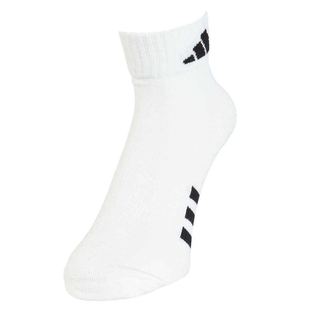 アディダス（adidas）（メンズ、レディース）ゴルフ アンクル丈 ロゴクッションソックス IEV99-IN2704W