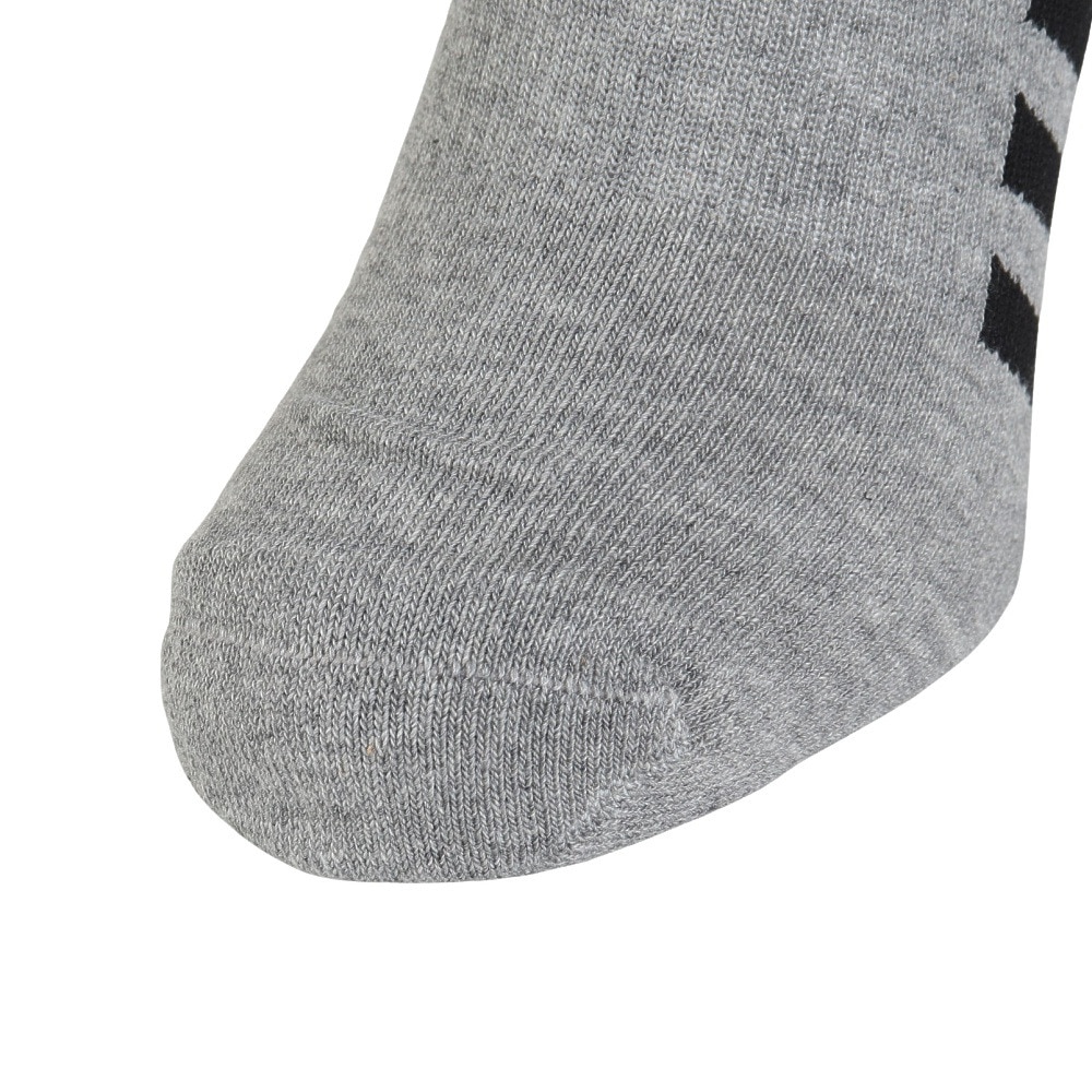 アディダス（adidas）（メンズ、レディース）ゴルフ アンクル丈 ロゴクッションソックス IEV99-IN2705GRY