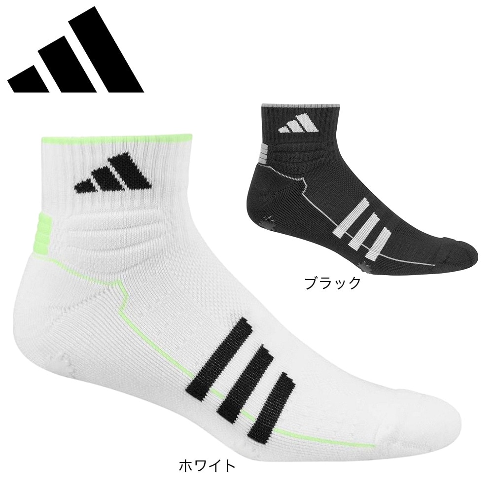 アディダス（adidas）（メンズ）ゴルフ アンクル丈 TOUR360 ソックス IEX47-IN2757BK