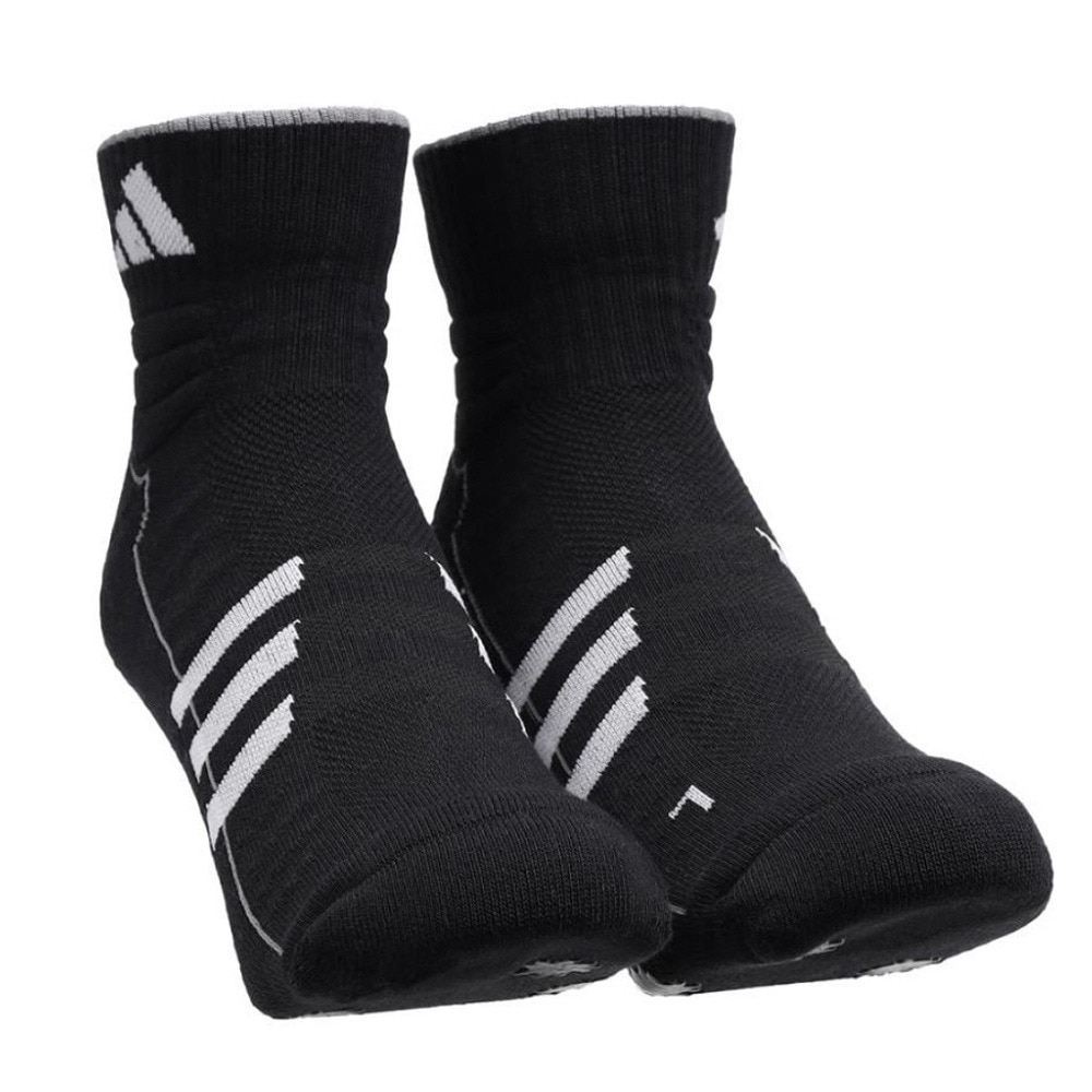アディダス（adidas）（メンズ）ゴルフ アンクル丈 TOUR360 ソックス IEX47-IN2757BK