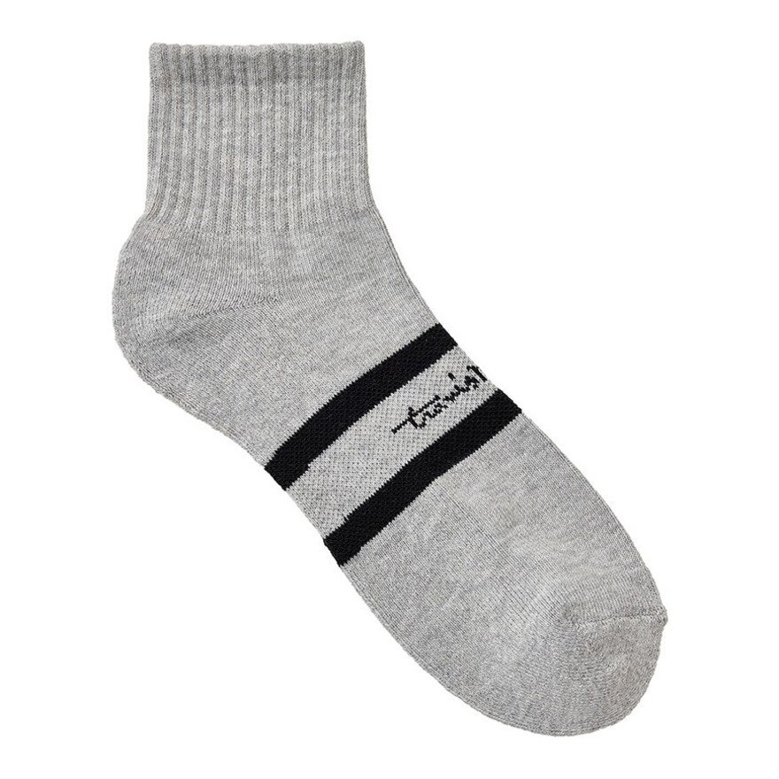 トラヴィスマシュー（Travis Mathew）（メンズ）ゴルフ バイカラー ショートソックス 7AJ093-0GRY