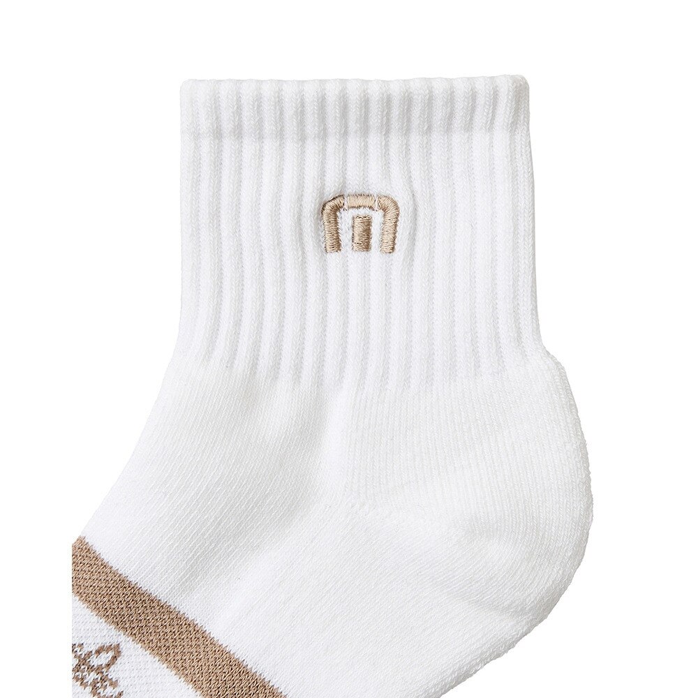 トラヴィスマシュー（Travis Mathew）（メンズ）ゴルフ バイカラー ショートソックス 7AJ093-1WHT